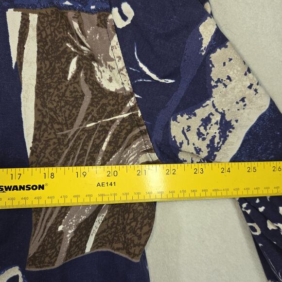 Vintage Chicos Womens Blazer Jacket 1 Large Pockets Business Grandma Western - Picture 10 of 15